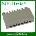 Cat.5E &amp; Cat.6 8Port Patch Panel